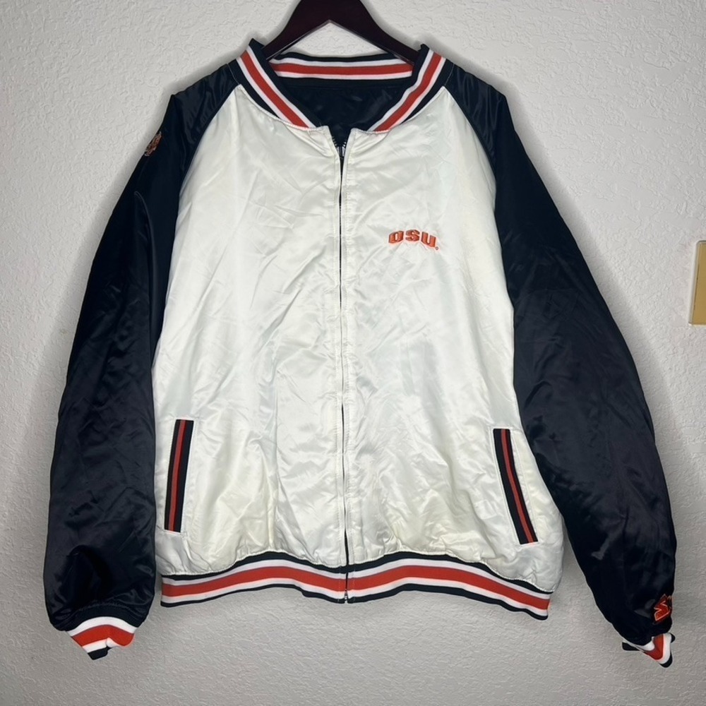 Vintage Starter Oklahoma State University reversible jacket 3X